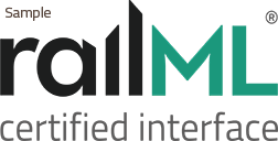 Logo sample for certified railML interfaces